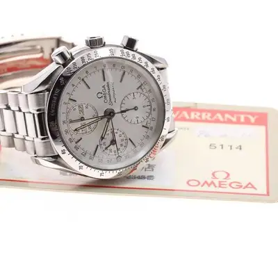 Omega OMEGA Speedmaster 3521.30 39mm SS Silver Dial Automatic Watch #C6899