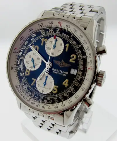 Breitling Navitimer Black with Stainless Steel