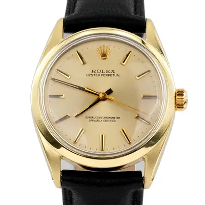Rolex Men 14K Gold Shell 1024