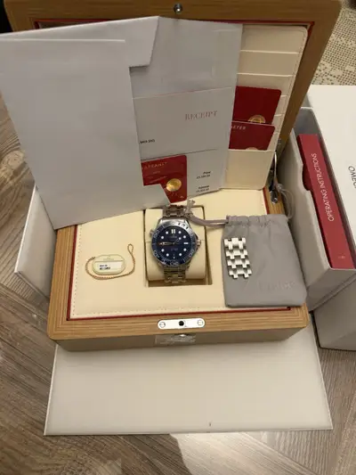 Omega Seamaster Diver Blue Co-Axial Master