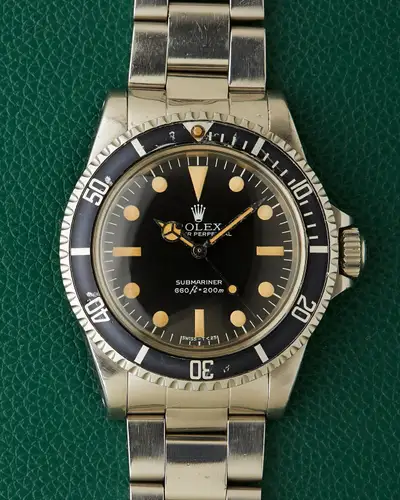 Rolex Rolex Submariner Ref. 5513 No Date Oyster Bracelet Full Set 1981