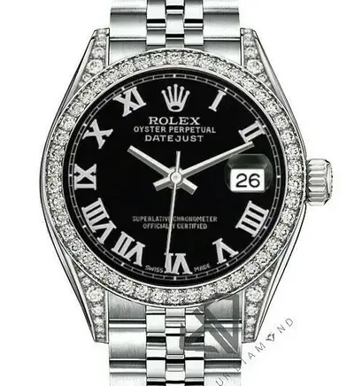 Rolex Datejust SS Jubilee TM Black