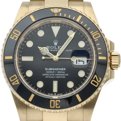 Rolex Rolex Submariner Date 126618LN Yellow Gold 41mm Black Dial Automatic #LPW1032