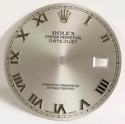 Rolex 100% ROLEX DATEJUST Steel Model Grey