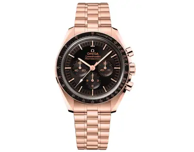 Omega Speedmaster Moonwatch 18KRG Co-Axial Chronometer