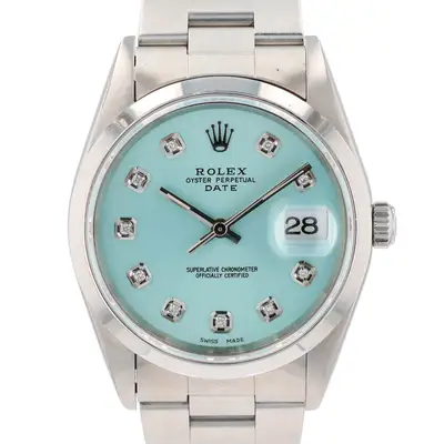 Rolex Oyster Perpetual Date 1500 Ice