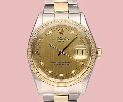 Unknown Date Two Tone 18k Gold 1505