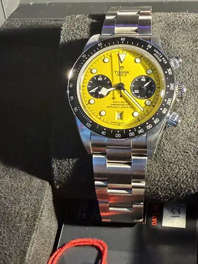 Tudor BLACK BAY CHRONO Bumblebee Stickered
