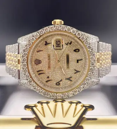 Rolex Datejust 18k/Steel Jubilee Arabic Numeral
