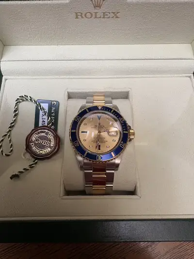 Rolex Submariner Steel and Gold with