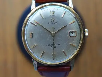 Omega Seamaster 600 Date c1960s Gold