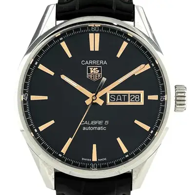 TAG Heuer 】TAG HEUER Carrera Calibre 5 WAR201C-1