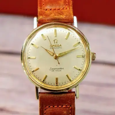 Omega Seamaster De Ville 14K Gold