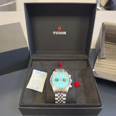 Tudor Black Bay Chrono Flamingo Blue