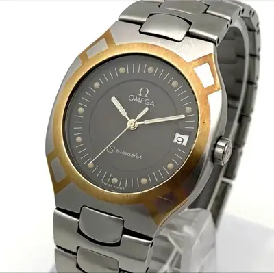 Omega Seamaster Polaris Date Two Tone