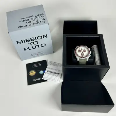 Omega Swatch Moonswatch Mission to Pluto