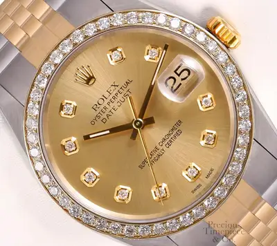 Rolex Datejust Two Tone Steel 18k