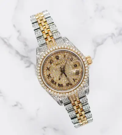 Rolex Datejust with Full Bezel, Shoulders