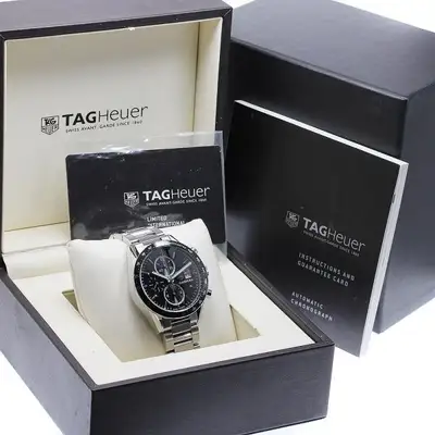 TAG Heuer CARRERA CV201AL.BA0723 SS Black