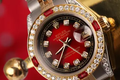 Rolex Datejust Red Two Tone with