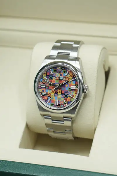 Rolex Stainless Steel Rolex Oyster Perpetual 126000