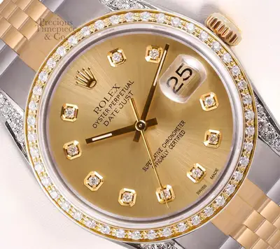 Rolex Datejust Two Tone Steel 18k