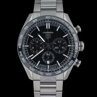 TAG Heuer Carrera Chronograph CBN2A1B B&P