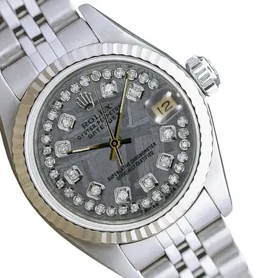 Rolex Datejust SS String Meteorite 14KW