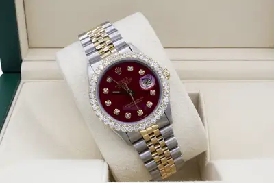 Rolex Datejust Custom 3ct VS Diamond