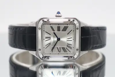 Cartier Santos Dumont Small 27. Steel