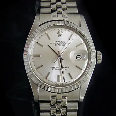Rolex Datejust Stainless Steel w/ Silver