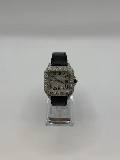 Cartier Santos De Cartier VVS Lab Diamonds