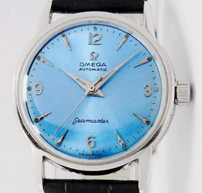 Omega Seamaster Tiffany Silver Stainless Steel