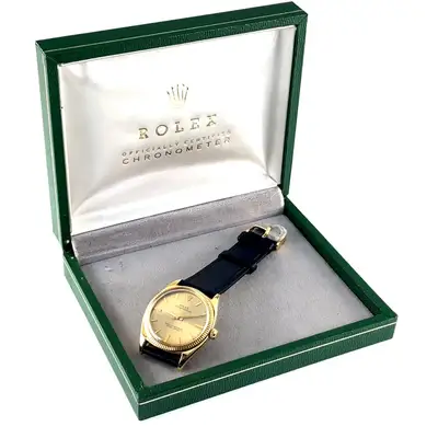 Rolex 18k Yellow Gold Oyster Perpetual