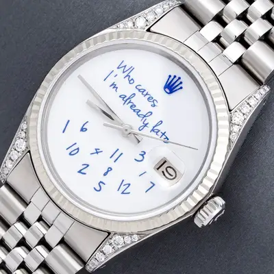 Rolex DATEJUST STEEL 18K GOLD WITH