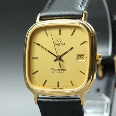 Omega Seamaster Cal.1430 Gold Date Exc+5