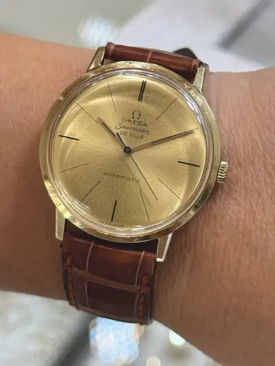Omega De Ville Seamaster Solid Gold
