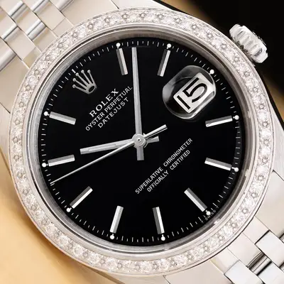 Rolex DATEJUST 1601 18K GOLD STEEL