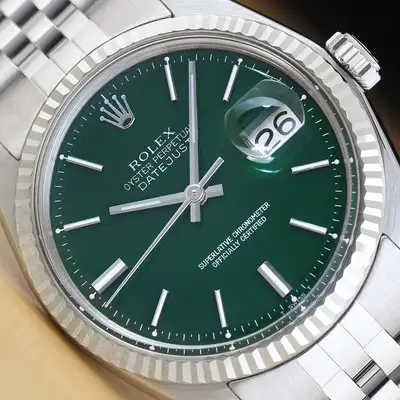 Rolex DATEJUST 1601 18K WHITE GOLD