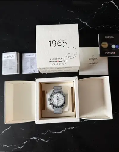 Omega X Swatch Speedmaster Moonswatch Edition
