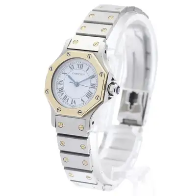 Cartier SANTOS OCTAGONAL SM Stainless Steel