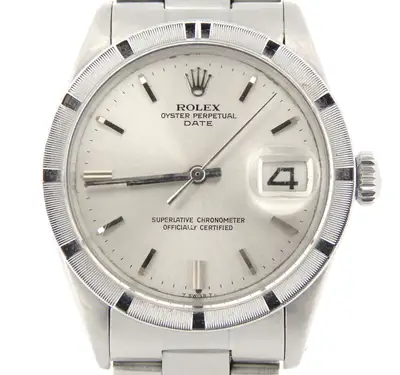 Rolex Date Stainless Steel Oyster Band