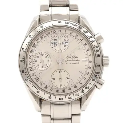 Omega Omega Speedmaster Day-Date SS Automatic Watch 3523.30 No Maintenance