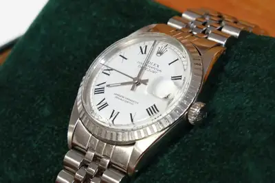Rolex Datejust Ref 1603 White Stainless