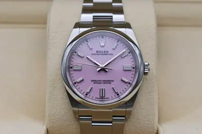 Rolex Oyster Perpetual 'Candy Pink' 126000