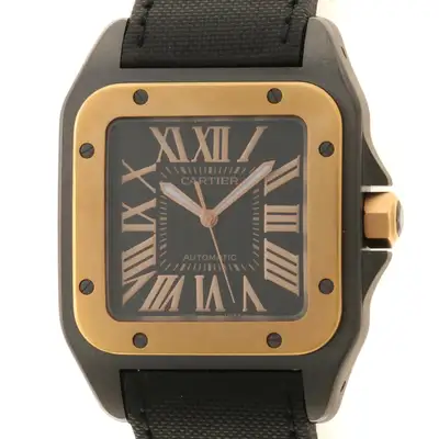 Cartier Santos 100 LM W2020009 Pink
