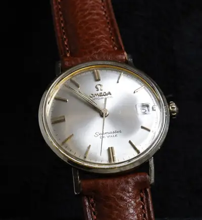 Omega Seamaster De Ville 14k Gold