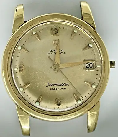 Omega Seamaster Calendar 2849 Gold Cap
