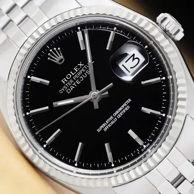Rolex DATEJUST 1601 18K WHITE GOLD