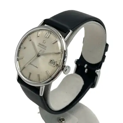 Omega Seamaster Date 1477 5 Silver